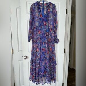 NWOT Anthropologie Marais Maxi Dress